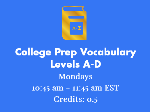 College Prep Vocabulary Levels A-D
